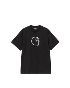 T-SHIRT MANICHE CORTE CARHARTT WIP S/S BARBWIRE C T-SHIRT BLACK