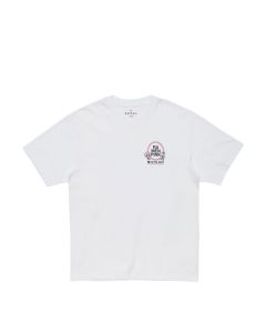 T-SHIRT MANICHE CORTE EDWIN RAMEN PINK TS WHITE