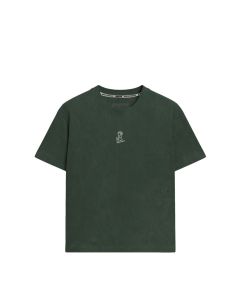 T-SHIRT MANICHE CORTE EMENTA SB BIG IKON WASHED SS DARK GREEN WASHED