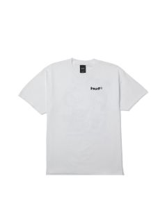 T-SHIRT MANICHE CORTE HUF GIMME THE LOOT SS TEE WHITE