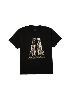 T-SHIRT MANICHE CORTE HUF DOGGED SS TEE BLACK