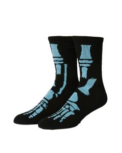 CALZE HUF OUT FOR THE SEASON CREW SOCK BLACK