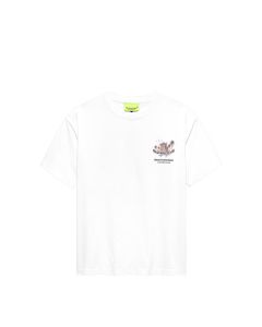 T-SHIRT MANICHE CORTE NEW AMSTERDAM TROPICAL TEE WHITE
