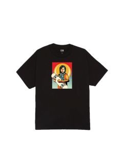 T-SHIRT MANICHE CORTE OBEY SKATEISTAN BLACK