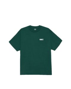 T-SHIRT MANICHE CORTE OBEY GLOBAL SYSTEMS TEE RAINFOREST