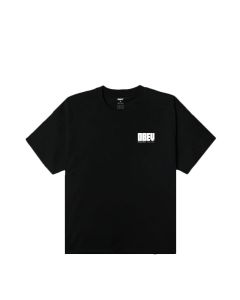 T-SHIRT MANICHE CORTE OBEY HEAVY IDEAS TEE BLACK