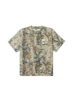 T-SHIRT MANICHE CORTE OBEY CLUB TEE LEAF CAMO