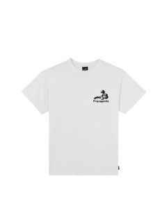 T-SHIRT MANICHE CORTE PROPAGANDA ROACH TEE WHITE