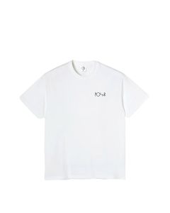 T-SHIRT MANICHE CORTE POLAR SKATE CO. FILL LOGO BMX DREAMS WHITE