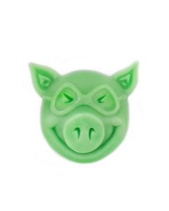 HARDWARE SKATE PIG HEAD WAX GREEN