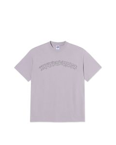 T-SHIRT MANICHE CORTE POLAR SKATE CO. TEE | CONFLICT SCENARIO PALE PURPLE