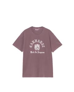 T-SHIRT MANICHE CORTE CARHARTT WIP S/S COAT OF ARMS T-SHIRT COZY PURPLE GARMENT DYED