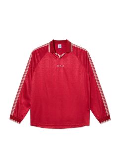 T-SHIRT MANICHE LUNGHE POLAR SKATE CO. DAVIE LS SHIRT RED
