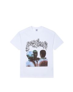 T-SHIRT MANICHE CORTE POLAR SKATE CO. BAND TEE | OVERHEAD WHITE