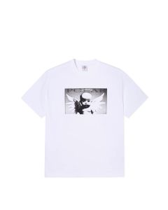 T-SHIRT MANICHE CORTE POLAR SKATE CO. TEE | BABY ANGEL WHITE