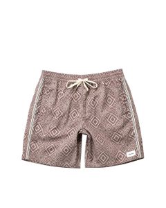 SHORTS RHYTHM MOSAIC HERITAGE BEACH SHORT LATTE
