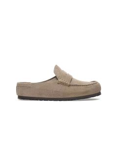 CALZATURE SPIAGGIA BIRKENSTOCK NAPLES SUEDE LEATHER (S) WRAPPED TAUPE