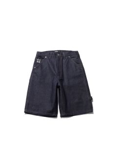SHORTS X-LARGE CUT OUT XL LOOSE SHORTS INDIGO