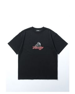 T-SHIRT MANICHE CORTE X-LARGE NU AGE LOGO S/S TEE BLACK
