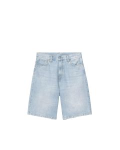 SHORTS CARHARTT WIP LANGDON SHORT BLUE HEAVY WORN BLEACHED