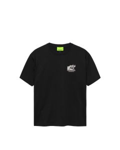 T-SHIRT MANICHE CORTE NEW AMSTERDAM BEACH SIGN TEE BLACK