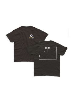 T-SHIRT MANICHE CORTE ILLEGAL VINTAGE COMMODORE BLACK