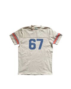 T-SHIRT MANICHE CORTE ILLEGAL VINTAGE SIXTY SEVEN WHITE
