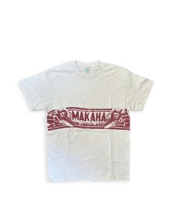 T-SHIRT MANICHE CORTE ILLEGAL VINTAGE MAKHAHA WHITE