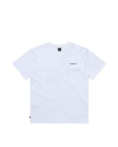 T-SHIRT MANICHE CORTE MYSTIC TRIFECTA TEE 100 WHITE