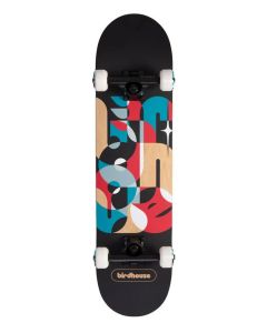 SKATE COMPLETO BIRDHOUSE STAGE 3 OVERLAY LOGO 7.75" BLACK