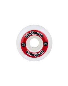 RUOTE SKATE BIRDHOUSE WHEELS LOGO 99A 53mm RED