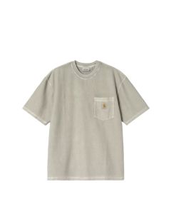 T-SHIRT MANICHE CORTE CARHARTT WIP S/S LOOSE POCKET T-SHIRT HADY GREEN GARMENT DYED