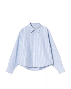 CAMICIA MANICHE LUNGHE CARHARTT WIP W' L/S KANAN SHIRT KANAN STRIPE BLEACH