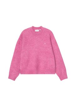 FELPA GIROCOLLO CARHARTT WIP W' CURTIS SWEATER TANGLED HORTENSIA