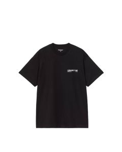 T-SHIRT MANICHE CORTE CARHARTT WIP S/S WIPTOPIA II BLACK