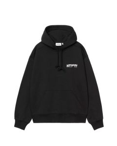 FELPA CAPPUCCIO CARHARTT WIP HOODED WIPTOPIA II SWEAT BLACK