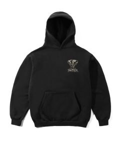 FELPA CAPPUCCIO BUTTER GOODS TERRAIN PULLOVER HOOD BLACK