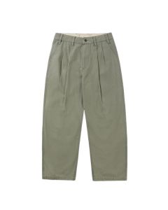PANTALONI BUTTER GOODS PLEATED TROUSERS WASHED FATIGUE