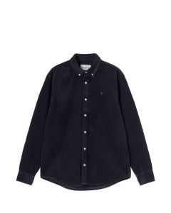 CAMICIA MANICHE LUNGHE CARHARTT WIP L/S MADISON CORD SHIRT DARK NAVY
