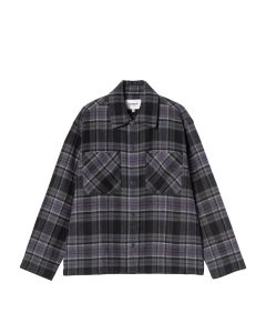 CAMICIA MANICHE LUNGHE CARHARTT WIP L/S PARSON SHIRT PARSON CHECK SHADY PURPLE
