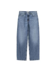 JEANS CARHARTT WIP W' LAVINE PANT BLUE MARBLE USED WASH
