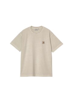 T-SHIRT MANICHE CORTE CARHARTT WIP S/S VISTA T-SHIRT FLEUR DE SEL GARMENT DYED