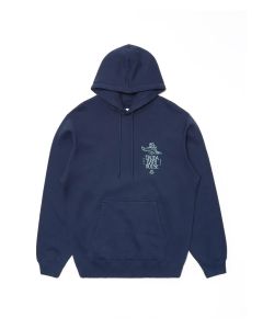 FELPA CAPPUCCIO EDWIN EKODA BATH HOUSE HOODIE SWEAT MARITIME BLUE