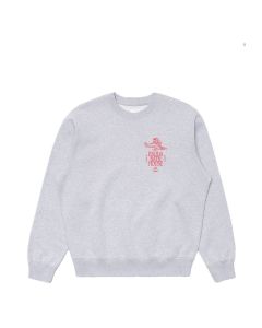 FELPA GIROCOLLO EDWIN EKODA BATH HOUSE SWEAT GREY MARL