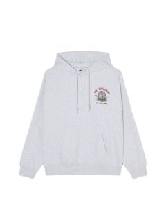 FELPA CAPPUCCIO OBEY OBEY VICIOUS CIRCLE HOOD FLEECE HEATHER GREY