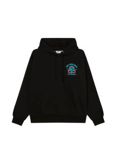 FELPA CAPPUCCIO OBEY OBEY VICIOUS CIRCLE HOOD FLEECE BLACK