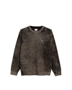 MAGLIONE OBEY OBEY SPRAY EFFECT SWEATER DARK BLACK MULTI