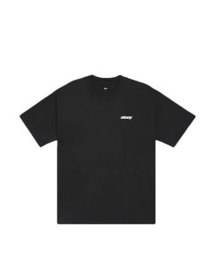 T-SHIRT MANICHE CORTE OBEY OBEY SHIELDS TEE VINTAGE BLACK