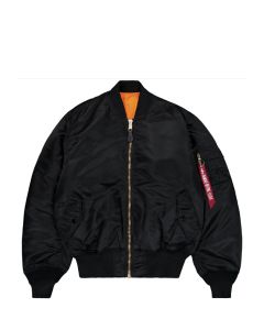GIACCA ALPHA INDUSTRIES MA-1 HERITAGE BLACK