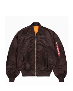 GIACCA ALPHA INDUSTRIES MA-1 HERITAGE HUNTER BROWN